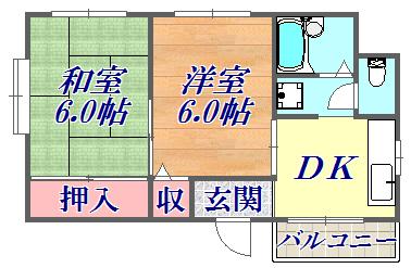 ベラカーサ王子公園の間取り写真