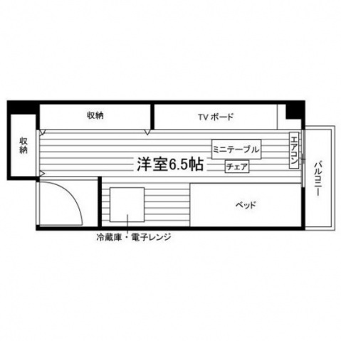 学生会館 ユニハーモニー藤が丘の間取り写真
