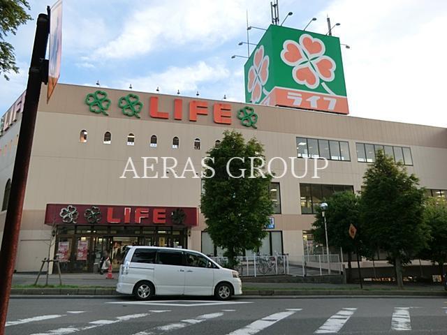 スーパー　ライフ増尾店（スーパー）まで552m