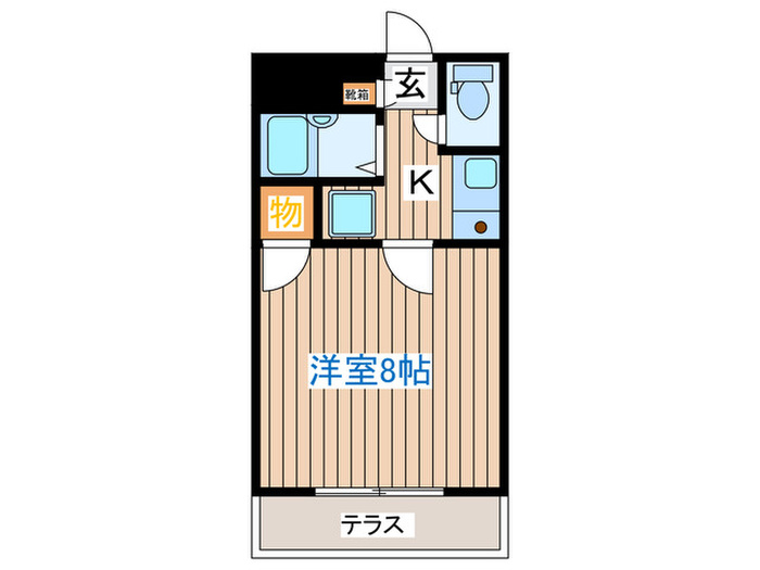 ビューパレス鹿野の間取り写真