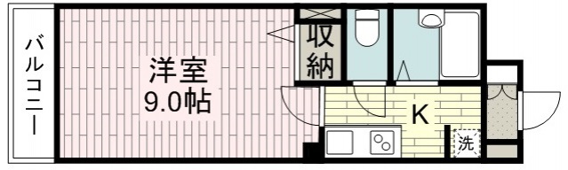 クラリスハイムB棟の間取り写真