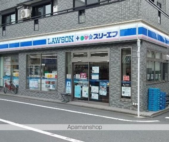 コンビニ　ローソン×スリーエフ（コンビニ）まで378m