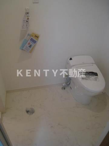 トイレ　トイレもきれいです