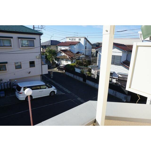 眺望　２Ｆバルコニーより