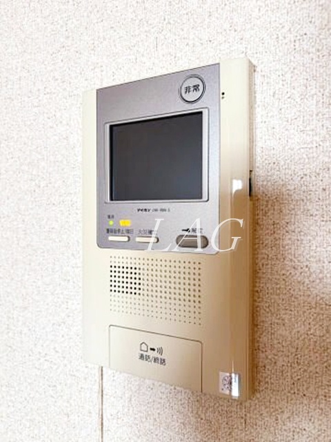 セキュリティ　モニターつきインターホンです。