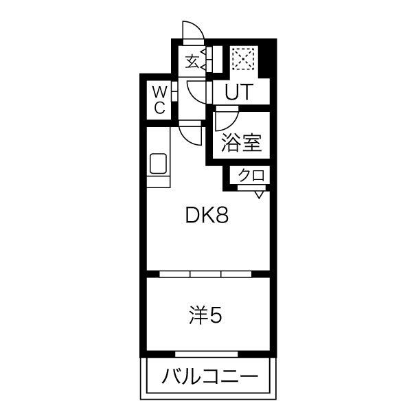 北大阪急行 緑地公園駅 徒歩10分 10階建 築18年の間取り写真