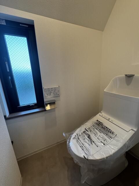トイレ　ゆったりとした空間のトイレです