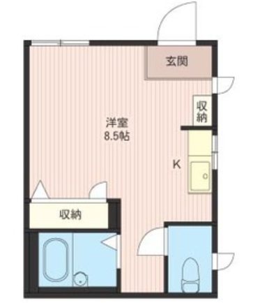 東京メトロ副都心線 雑司が谷駅 徒歩5分 3階建 築20年の間取り写真