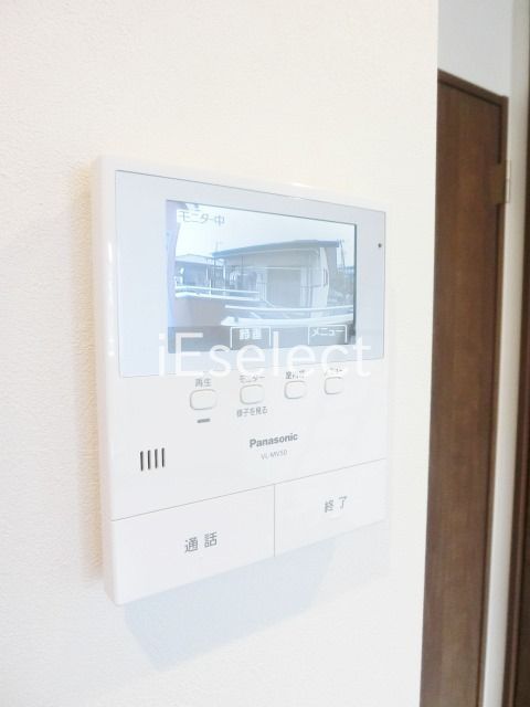 セキュリティ　訪問者が分かるので安心ですね