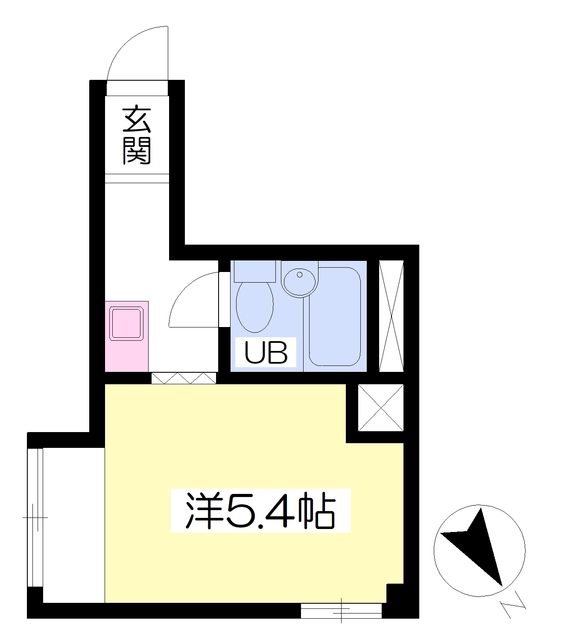 レジオン五橋の間取り