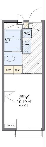 レオパレスパームヒルズＡの間取り