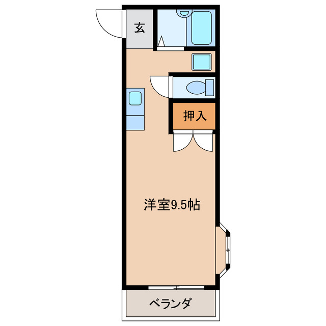 不破郡垂井町のマンションの間取り