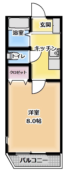 パレステ-ジ高見台の間取り写真