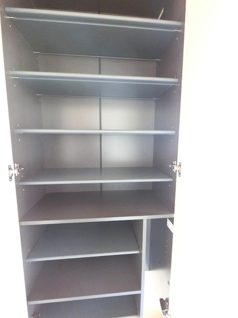 玄関　トールタイプミラー付きシューズボックス