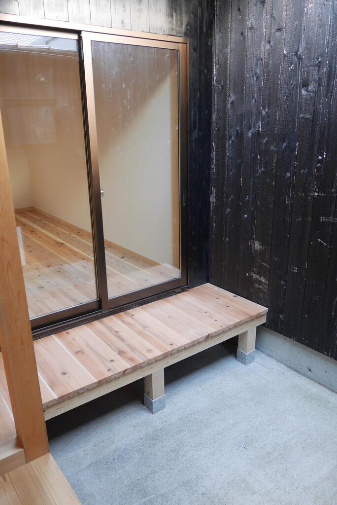 庭　中庭で好きな時間を過ごせます