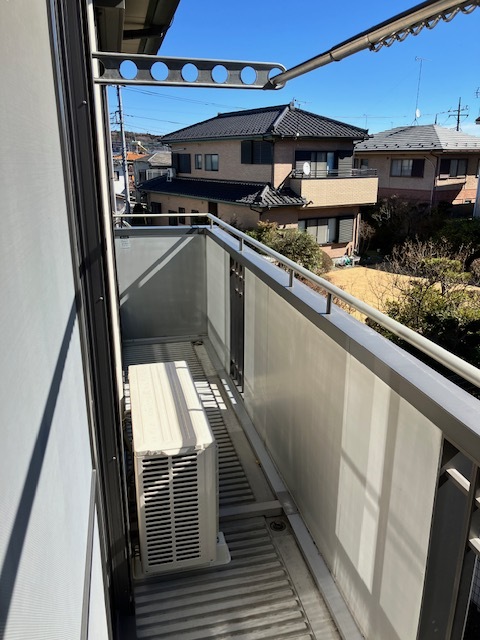 バルコニー　日当たり良好です！