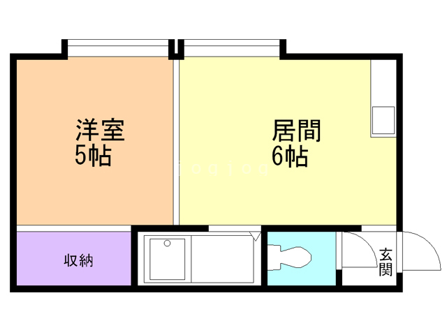 オークハウスの間取り