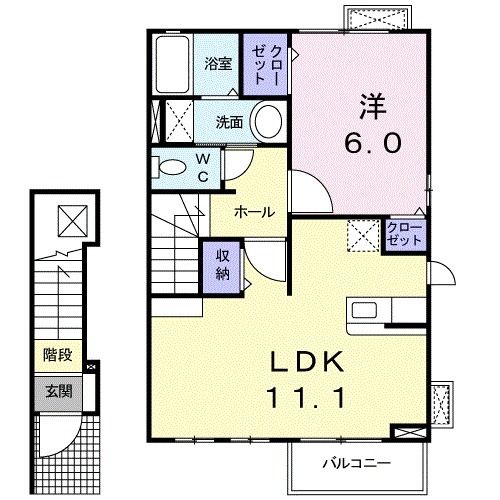 クラールIIの間取り