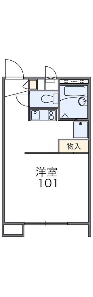 本庄市栄のアパートの間取り