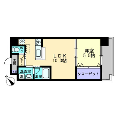 サムティ東谷山の間取り