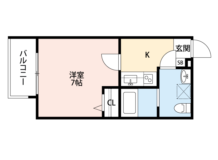 IDEL HOUSE 平野の間取り