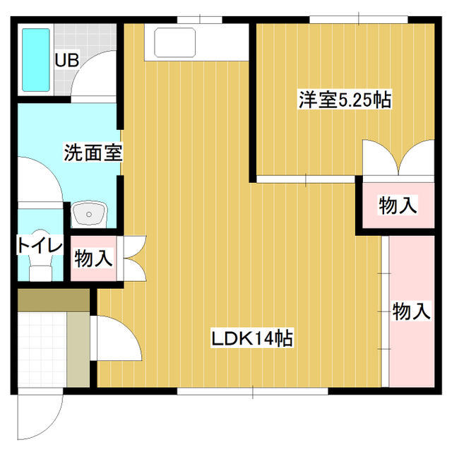 富士第一マンションの間取り