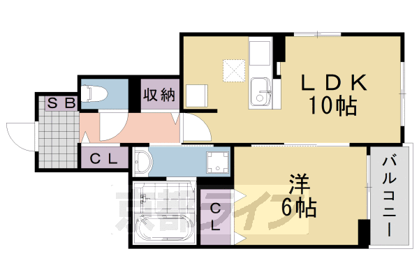 ルミエール　カメキタＡ棟の間取り