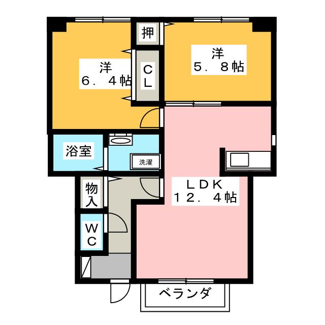 【ガーデンエイトの間取り】