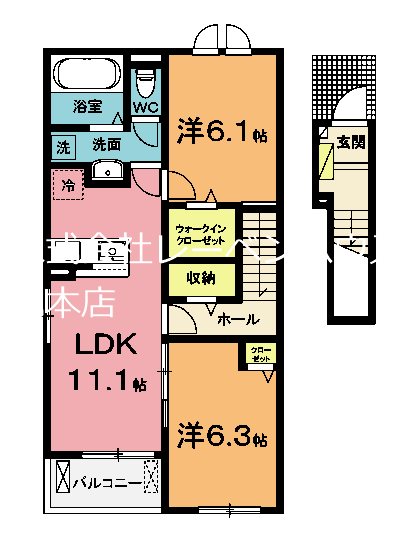 グランドレジデンスM17の間取り