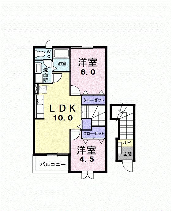 セレッソＡの間取り