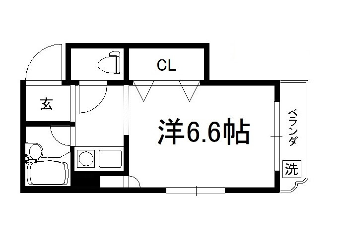 シティーアスカの間取り