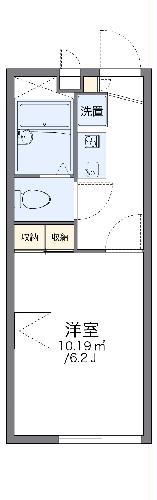 レオパレスヤバタIIIの間取り