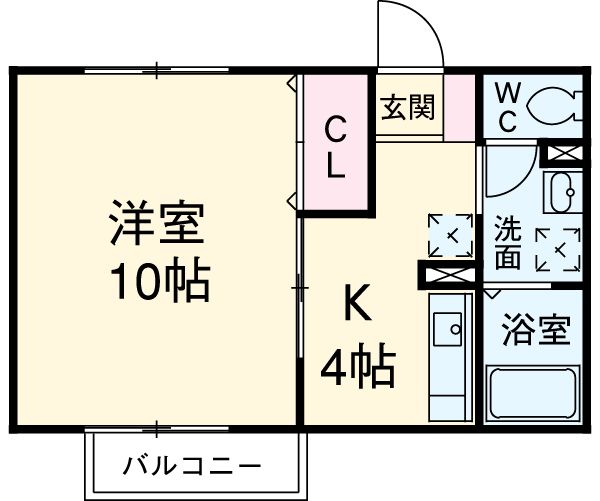 ヴィラ・ウィステリアの間取り