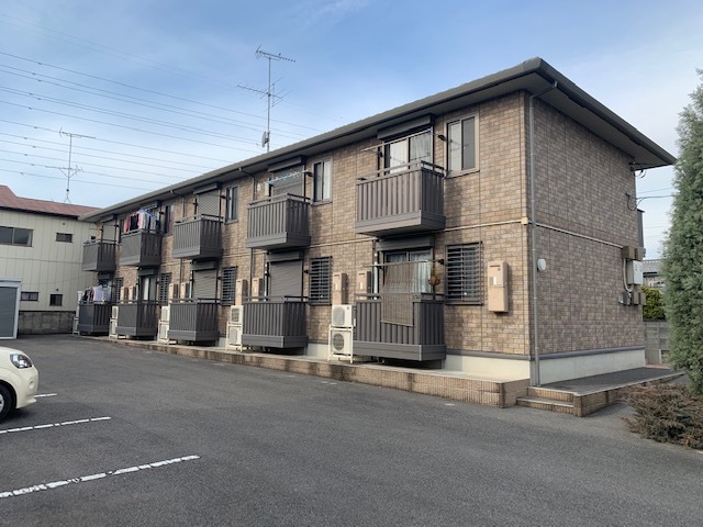 建物外観　南向きで日当たり良好　インターネット無料