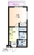 フジパレス尼崎城西の間取り