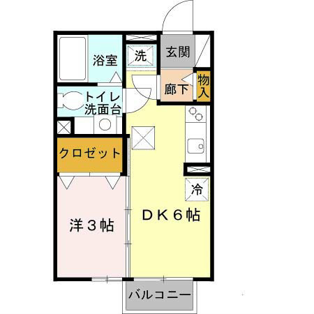サンクレール志紀の間取り写真
