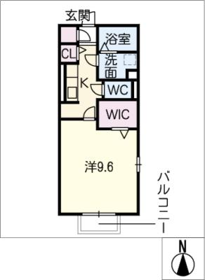 コンフォルト鵜沼の間取り