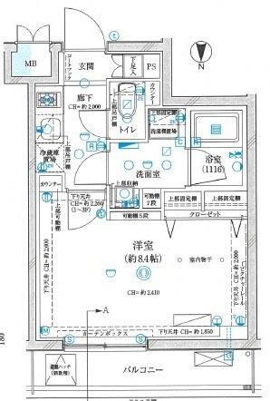 GRAN PASEO神楽坂IIの間取り