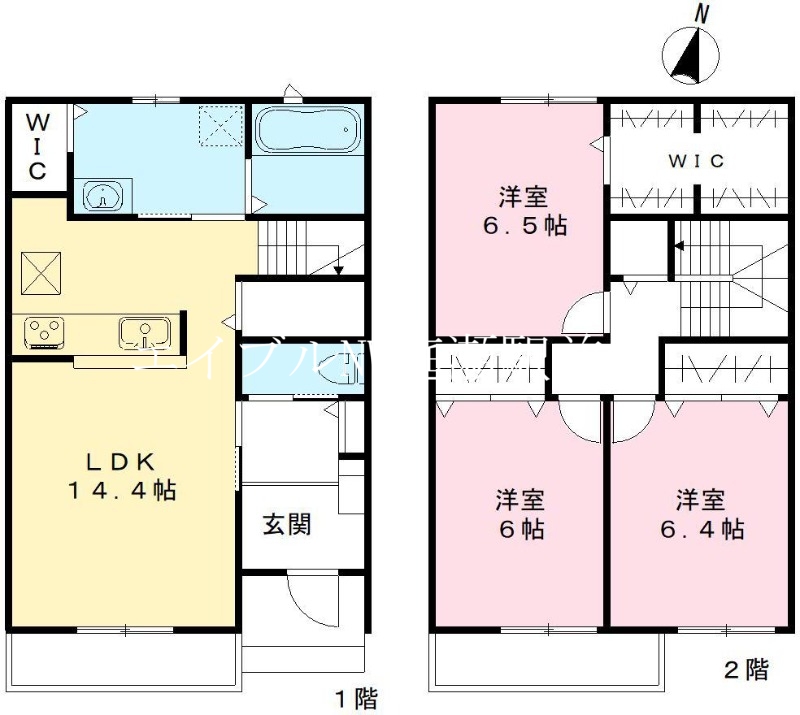 エルメホールの間取り