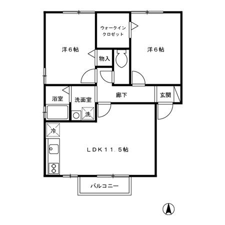 アステリアの間取り