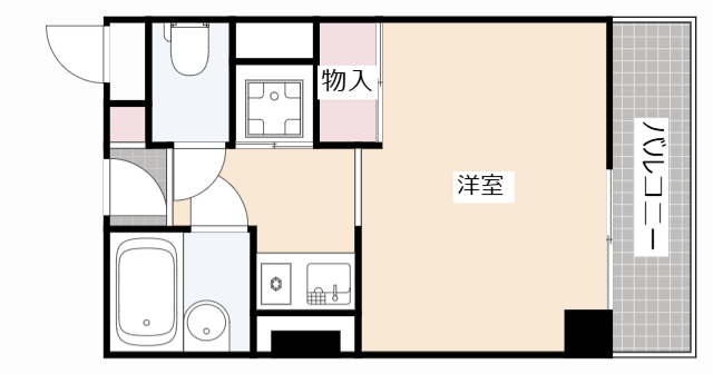 エムズコートの間取り