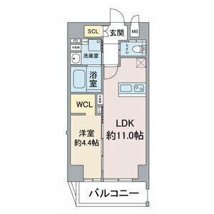 ＢＬＥＳＴＯＮ　ＣＯＵＲＴ　ＭＩＺＵＨＯＵＮＤＯＪＯＨＩＧＡＳＨＩの間取り