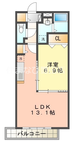 ベルコリーヌの間取り