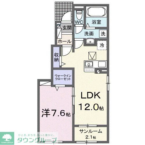 グラン　ソレイユ　Ｋ　IIの間取り