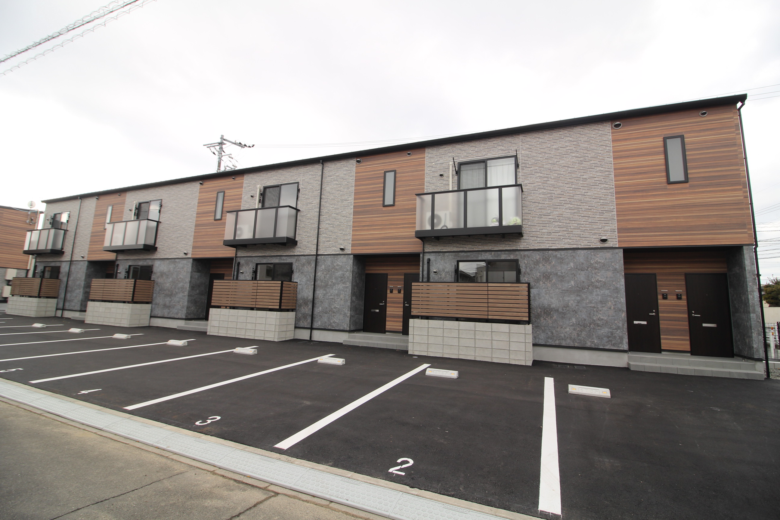 建物外観　宮前の新築1Kアパート♪