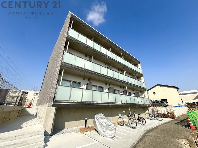 建物外観　オートロック、防犯カメラ付きで安心です！