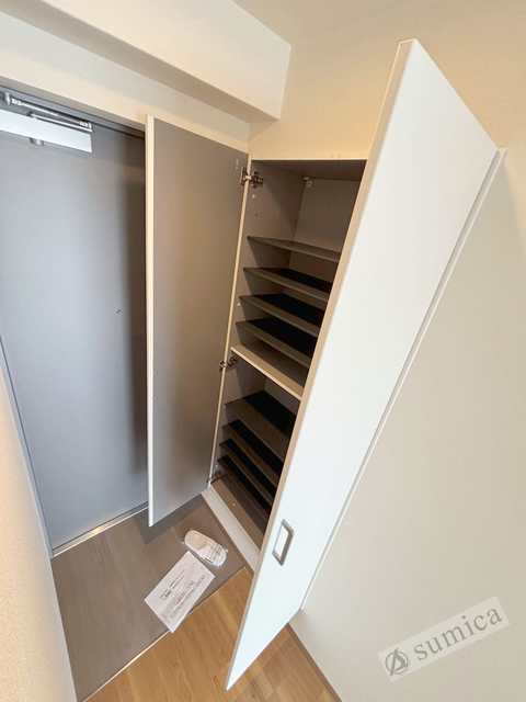 玄関　たくさん靴を収納できますね（＾＾♪