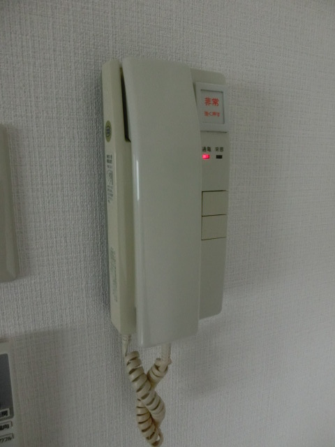 セキュリティ　来客時は、まずはこちらから。