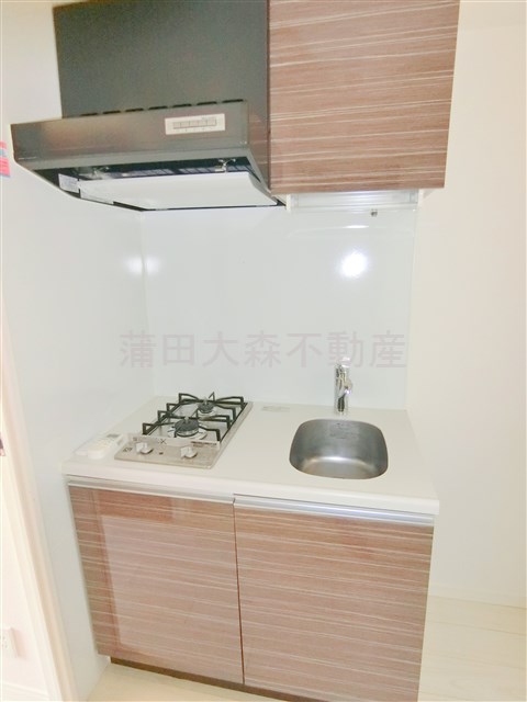 キッチン　2口ガスシステムキッチン