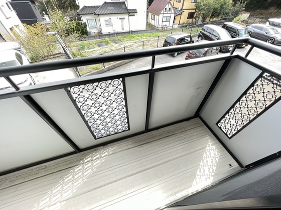 バルコニー　※別号室の写真です